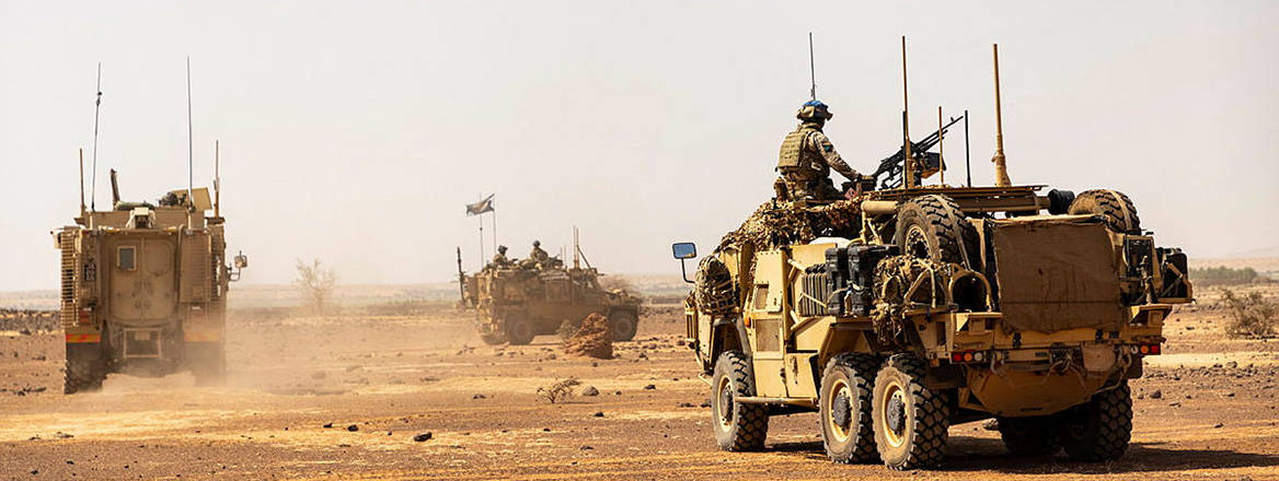 Keeping the threat at bay: UK forces operating in Mali in 2022