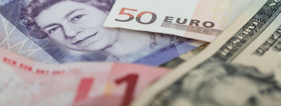 currencies close up