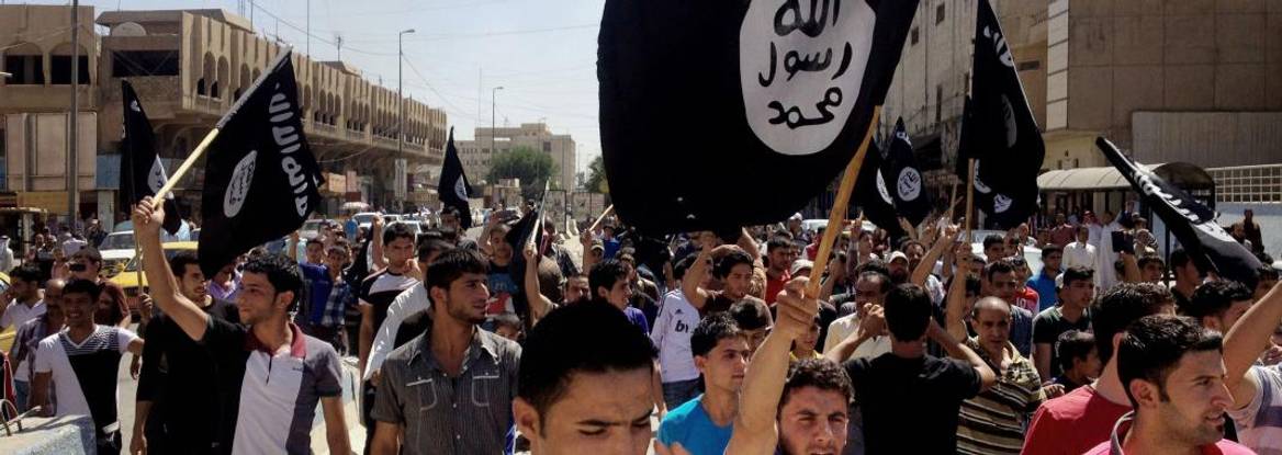 demonstrators Daesh Mosul