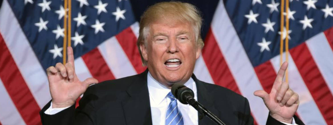 Donald Trump speaking