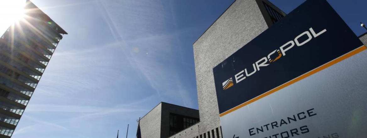 Europol building visitors entrance