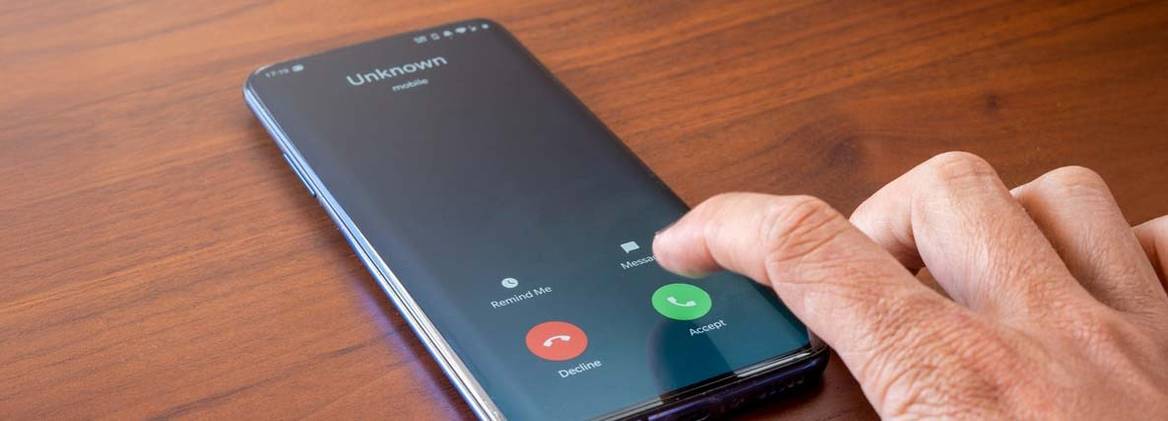 A potential victim considers accepting a fraudulent call.