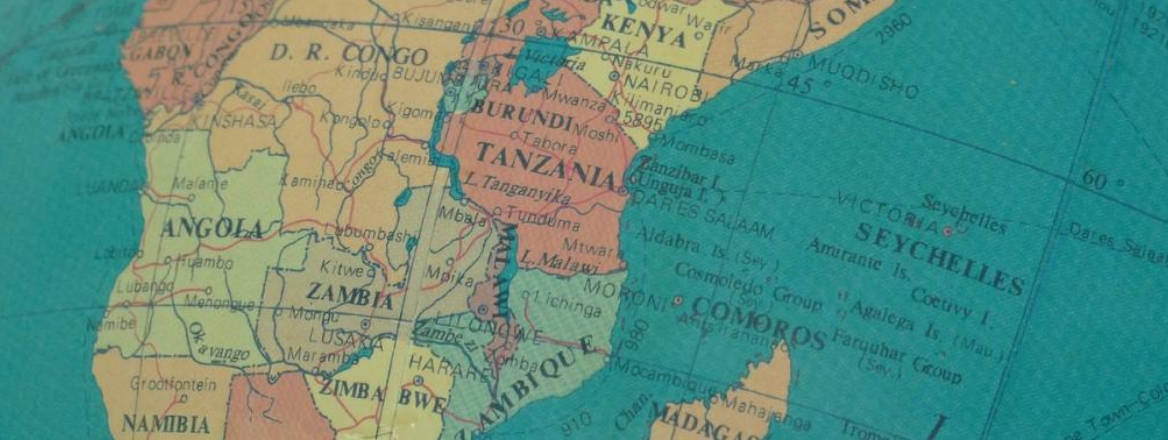 global view of Africa map