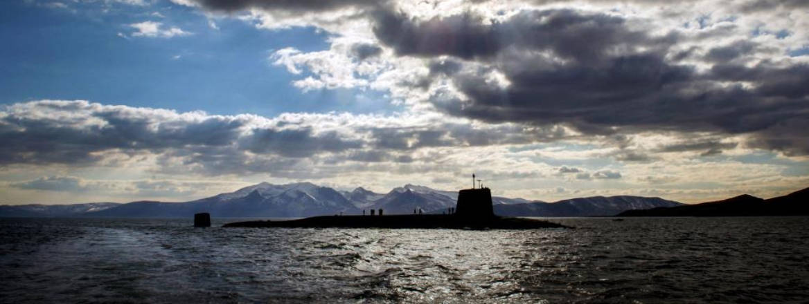 Vanguard-class submarine HMS Victorious