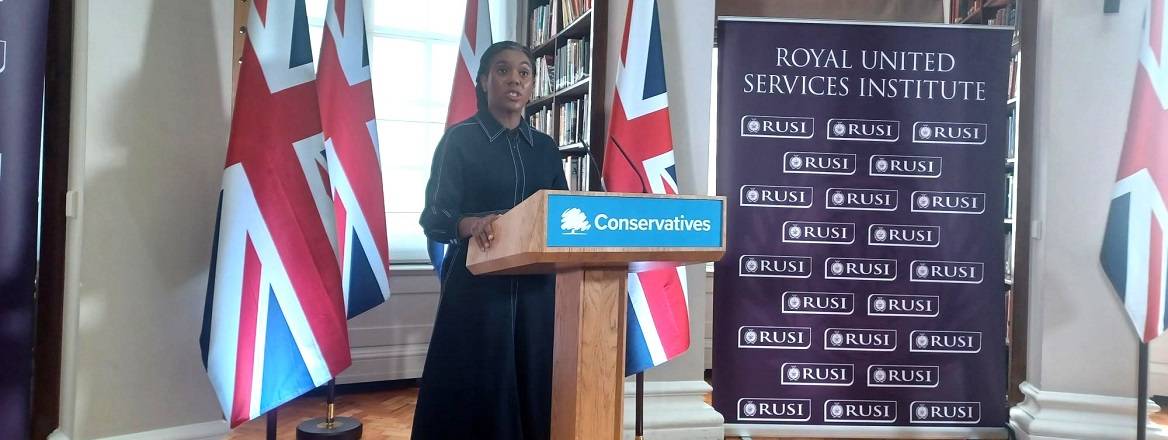 The Rt Hon Kemi Badenoch MP speaks at RUSI