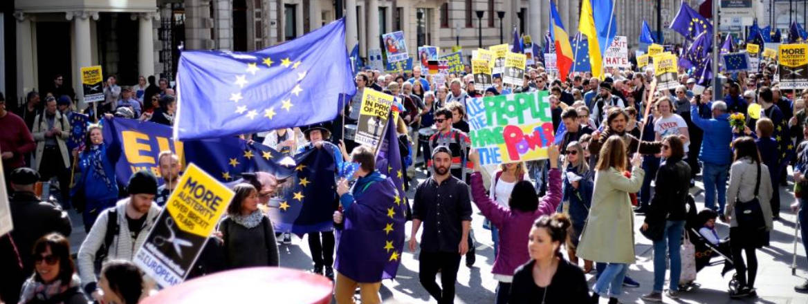 London Brexit protest