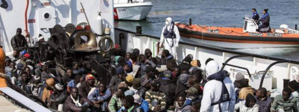 migrantes from the Mediterranean