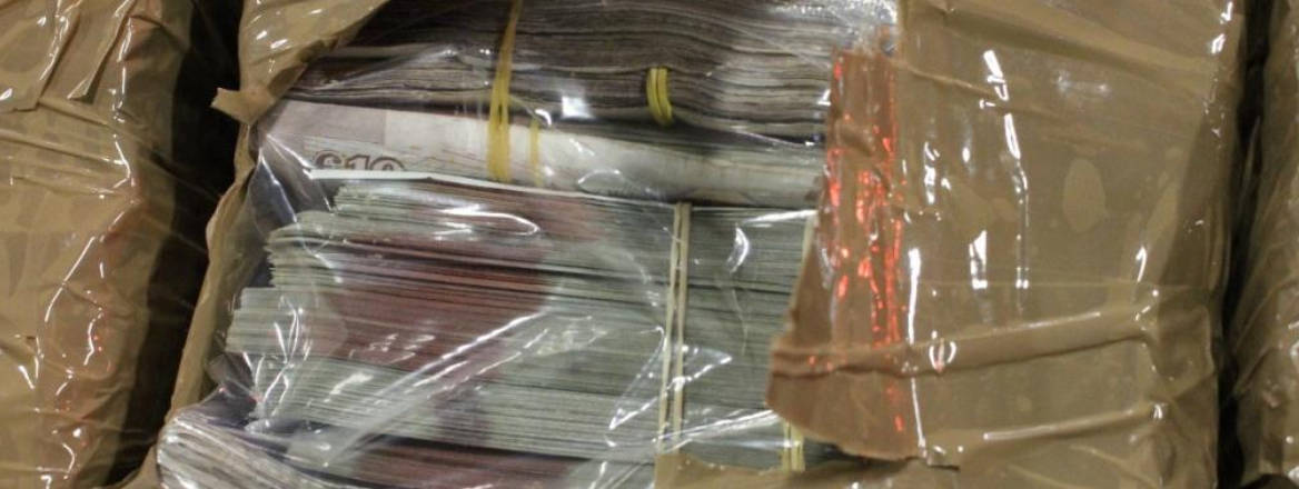 packages containing money