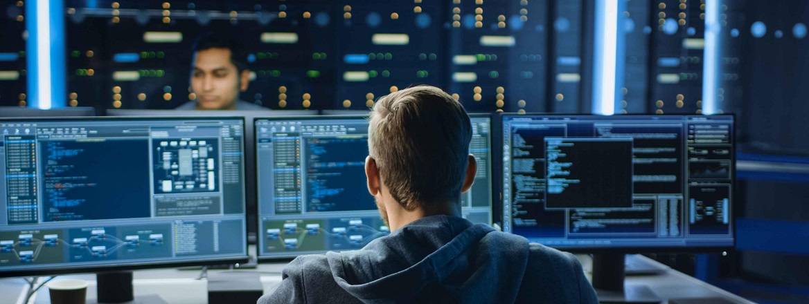 People working at computer screens. Courtesy of Gorodenkoff / Adobe Stock