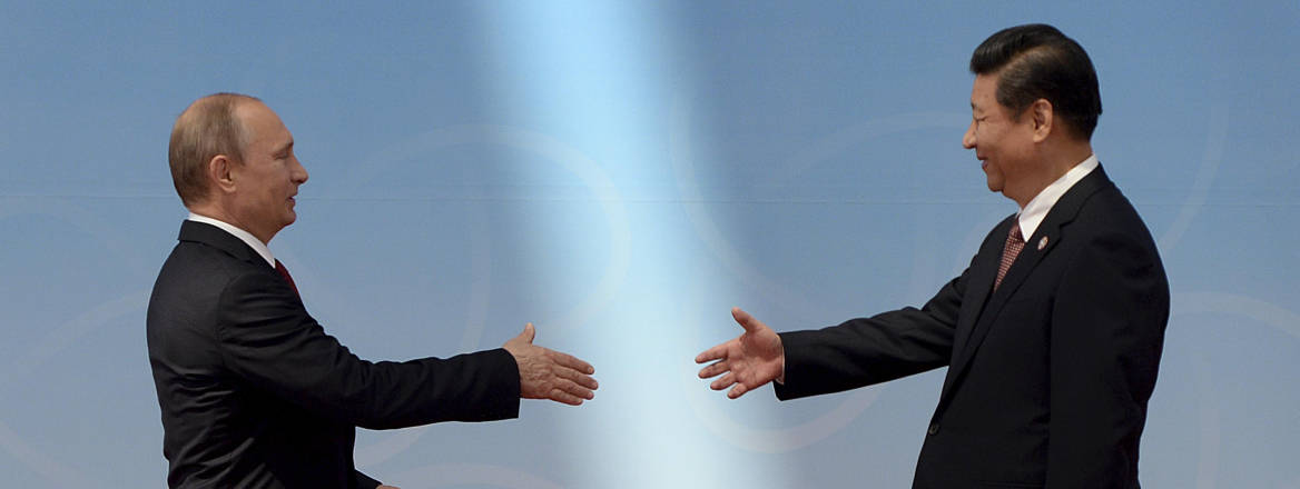 XI Jinping and Vladimir Putin