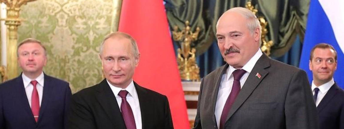 Putin and Lukashenko
