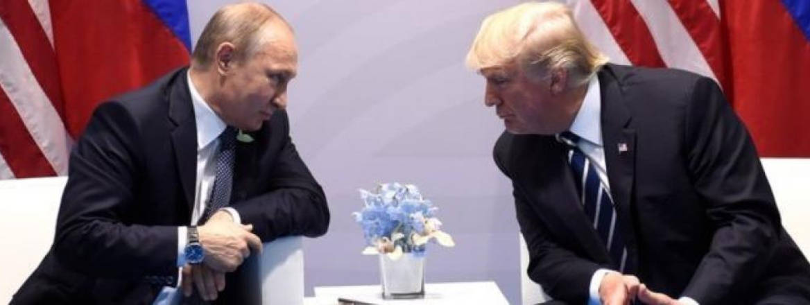 Donald Trump and Vladimir Putin