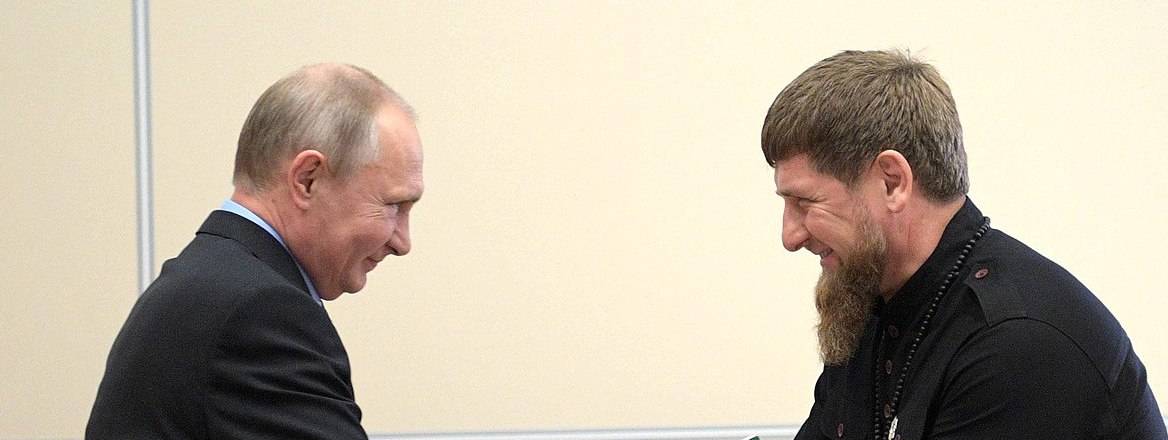 Putin and Kadyrov