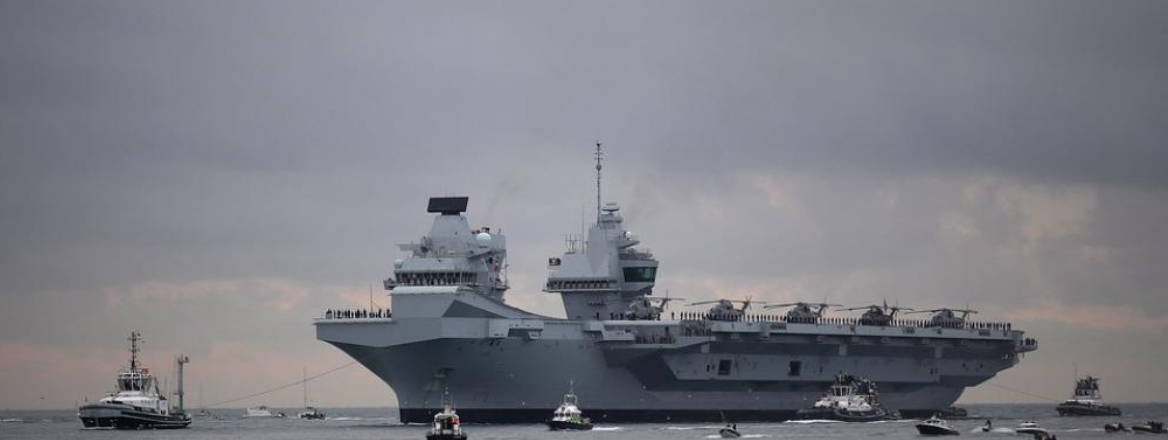 Royal Navy aircraft carrier