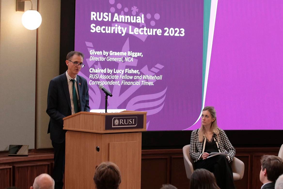 RUSI Annual Security Lecture with Graeme Biggar, Director General at the NCA