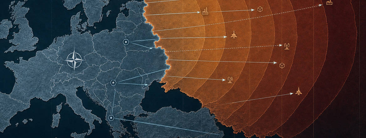 A generic illustration of Russia’s strategic depth. Image created by RUSI using AI (ChatGPT)
