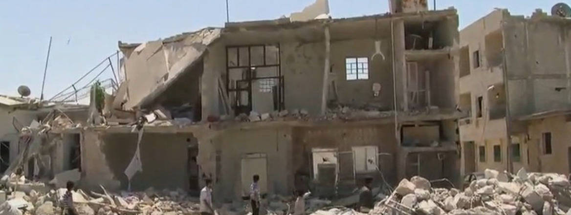 house destruction in Syria Civil War