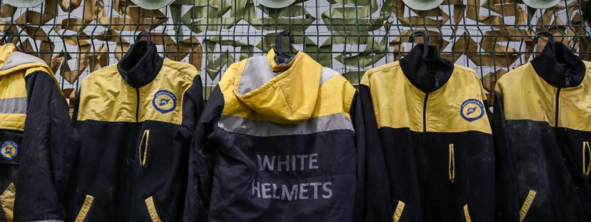 Syrian White Helmets attire