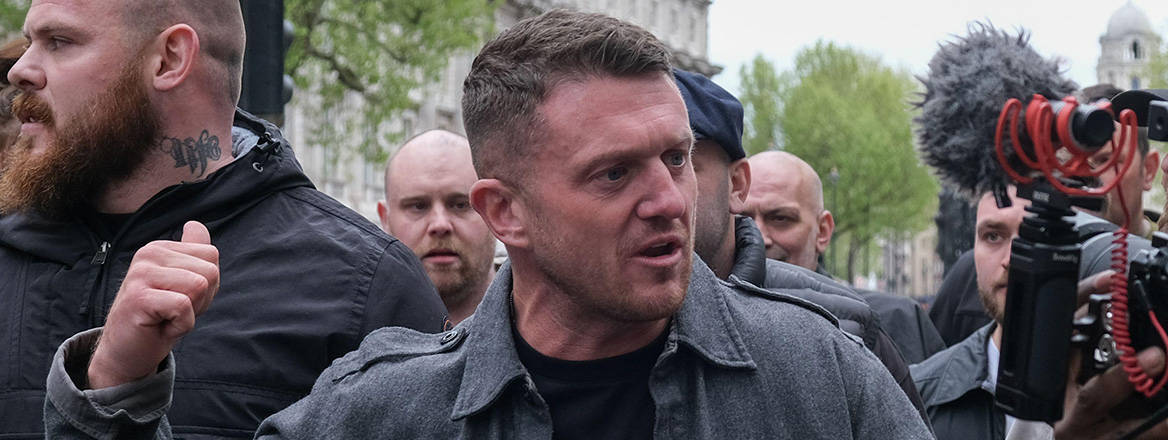 Useful tool: far-right figure Tommy Robinson has been a target for amplification by Russian influence campaigns