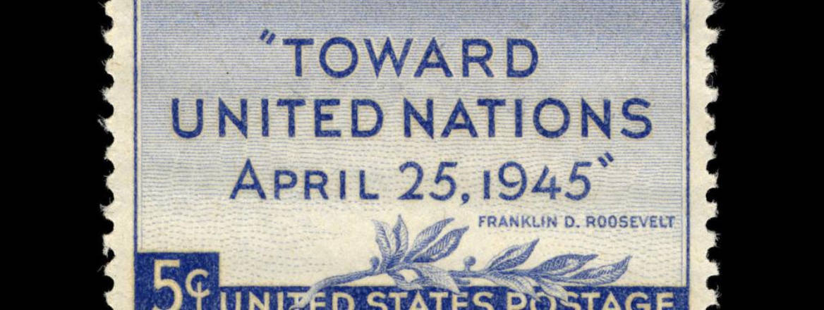 postage stamp toward united nations 1945
