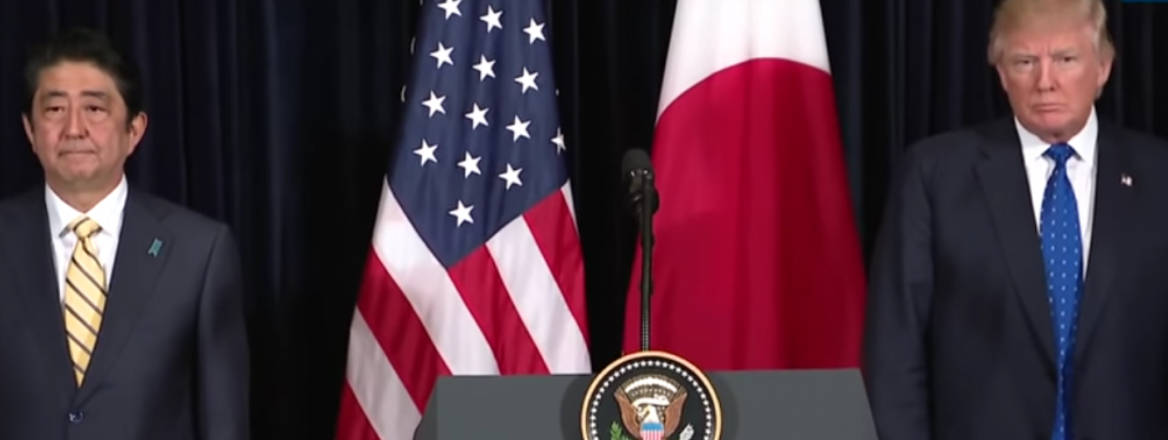 Trump and Abe press conference