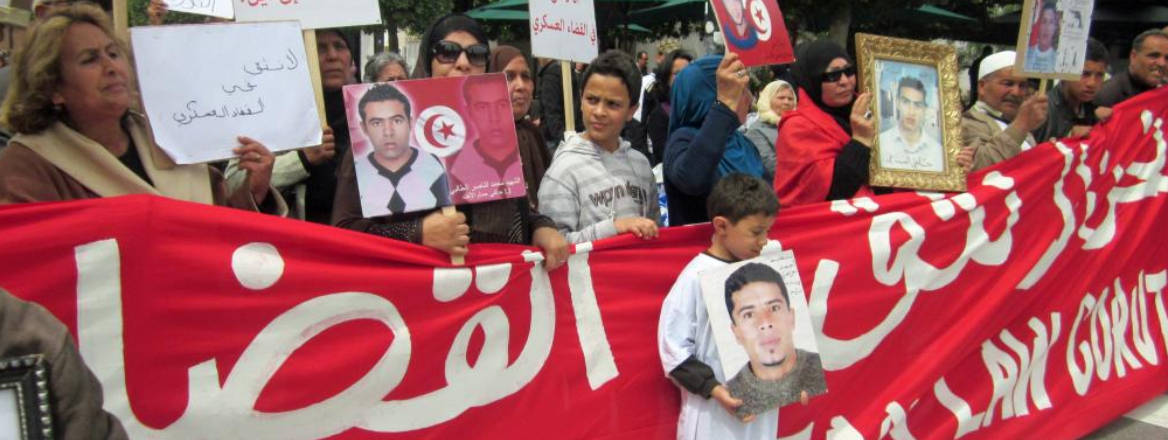 Tunisians at Mark Martyrs day