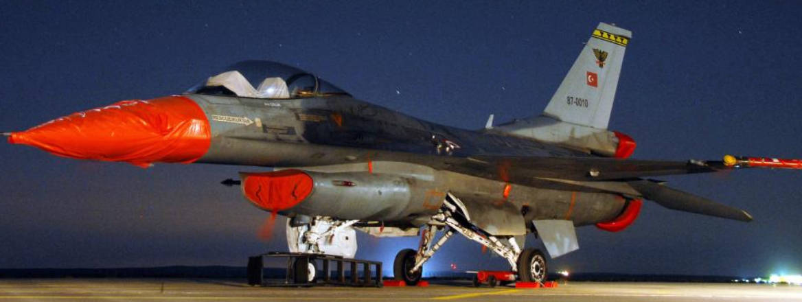 Turkish Air Force F-16 in Jordan