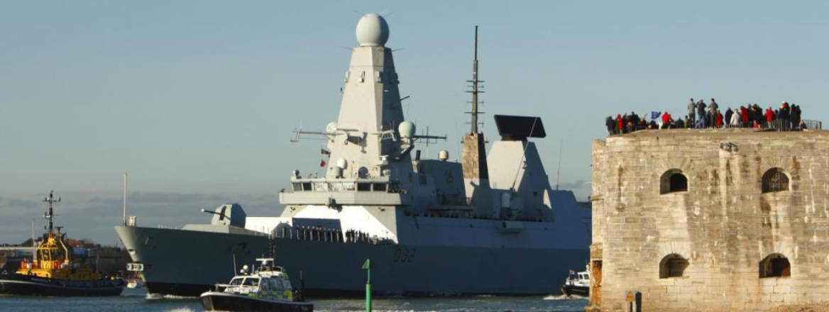 Type 45 HMS Daring