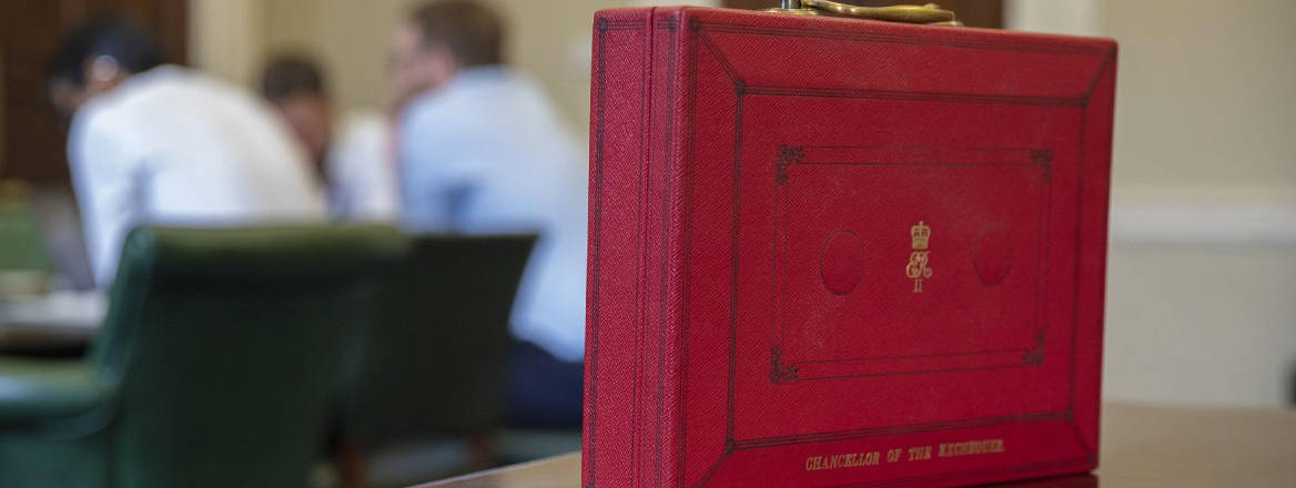 UK treasury red box