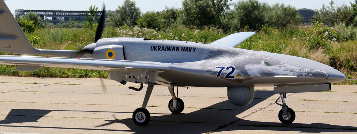Secret weapon: a Bayraktar TB2 drone in use by the Ukrainian Navy