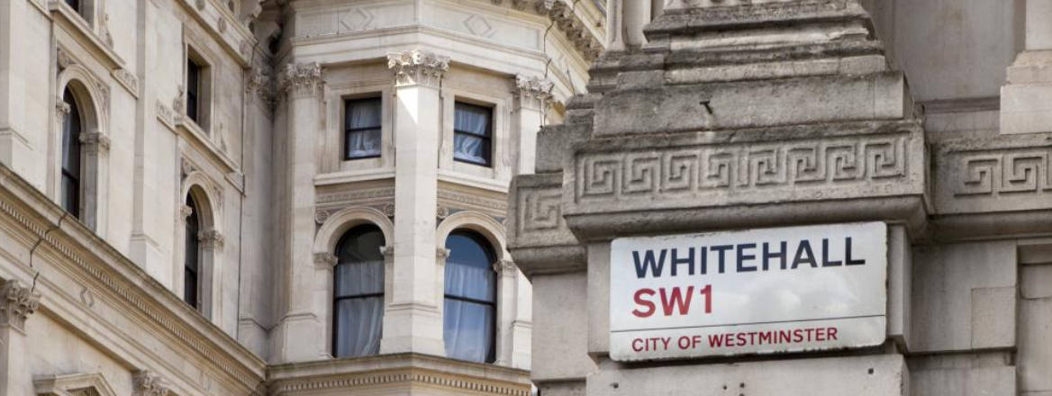 Whitehall street sign