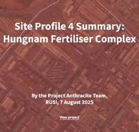 Site Profile 4 Summary: Hungnam Fertiliser Complex