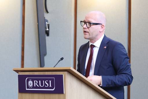 Norwegian State Secretary for Defence at RUSI to Build on Lunna House Agreement