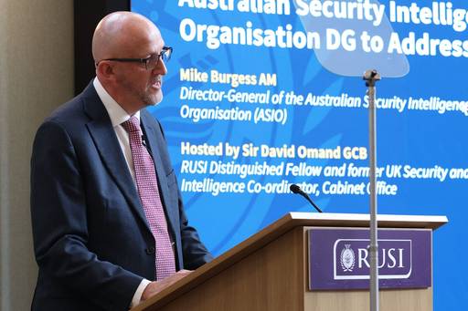 ASIO Chief Warns of Increasingly Complex Threat Environment