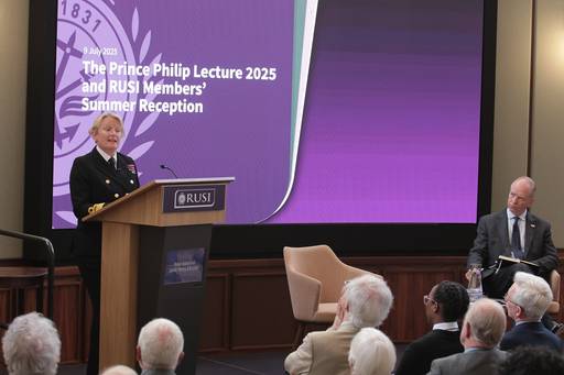 Recording: Prince Philip Lecture 2025 with Rear Admiral Jude Terry