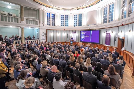 RUSI Hosts Baroness May for Address on Finance and Security Challenges