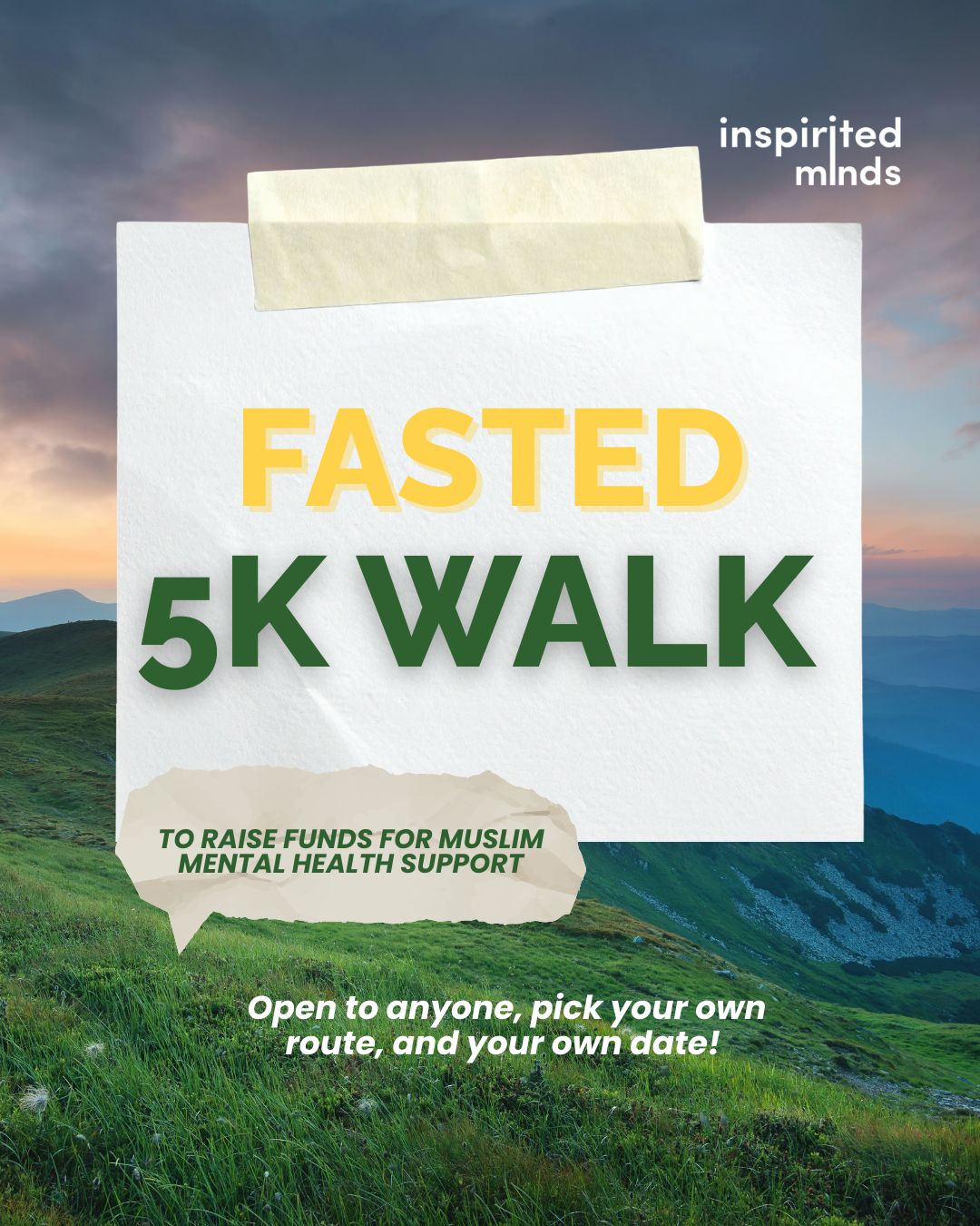 IM Ramadan - Fasted 5k Treks