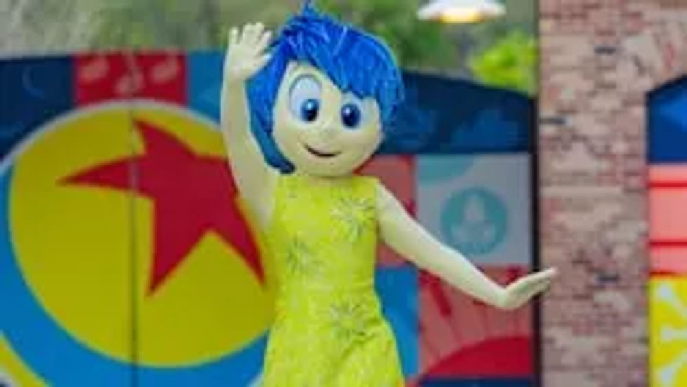 Meet Joy at Pixar Plaza