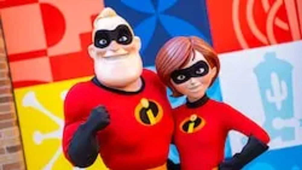 Meet Pixar Pals at Pixar Plaza