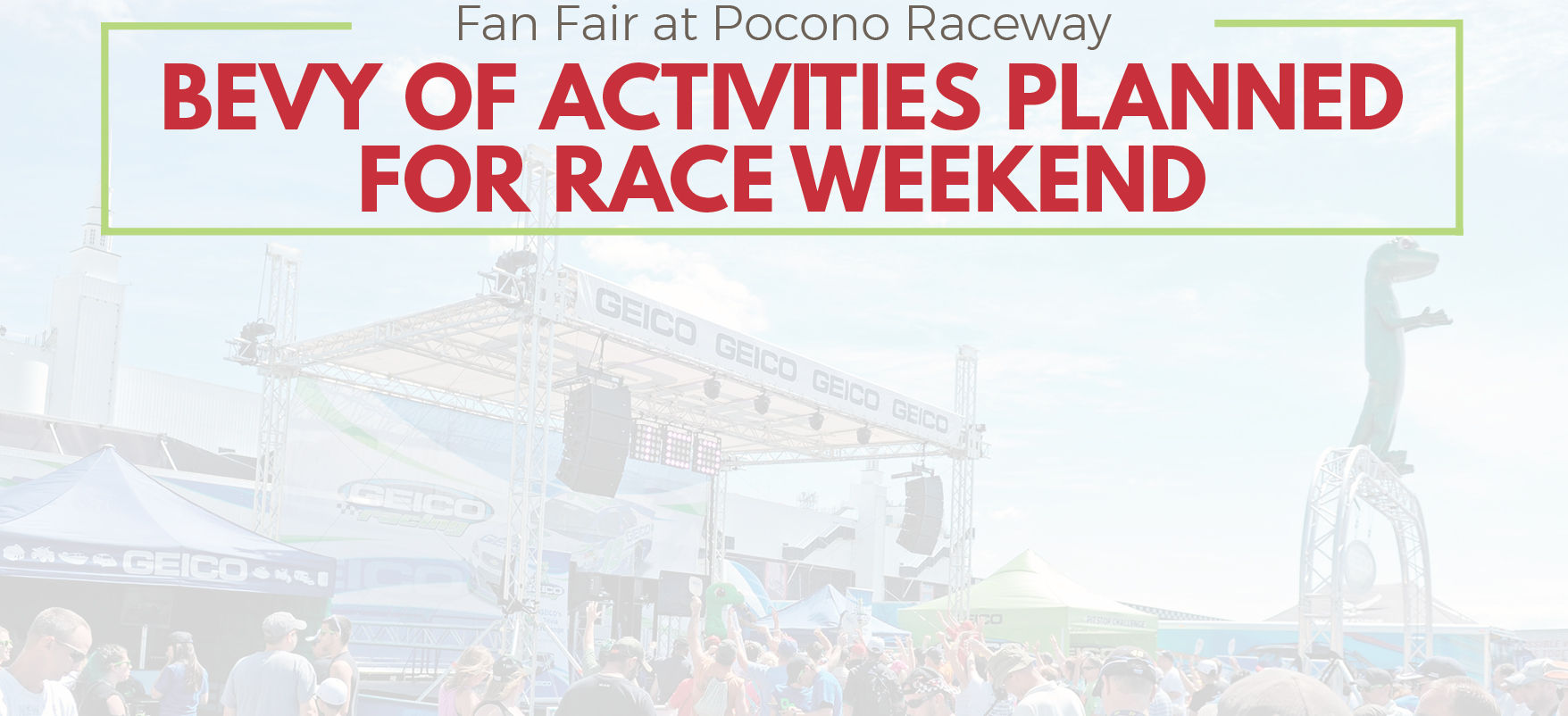 Bevy Of Activities Planned For Race Weekend at Fan Fair