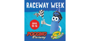 Pocono Raceway and Crayola ExperiencePartner on Week-Long Racing Celebration set for June 10-16