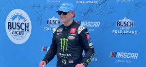 GIBBS WINS NASCAR CUP SERIES POLE FOR THE GREAT AMERICAN GETAWAY 400 PRESENTED BY VISITPA