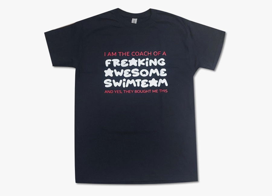 Coach Awesome Swim Team T-Shirt