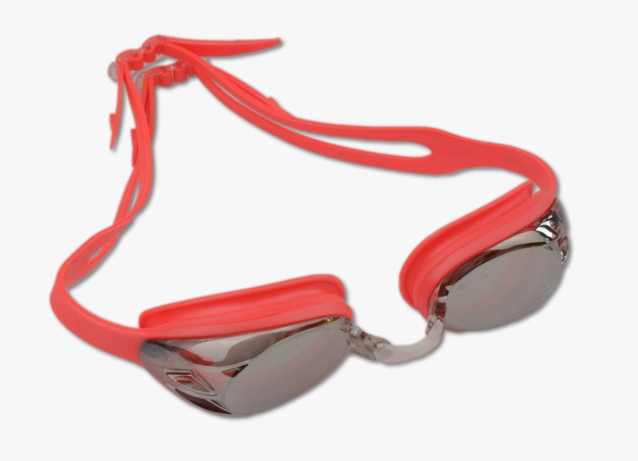 Spurt Crush Swimming Goggle Pink with Mirror Lens
