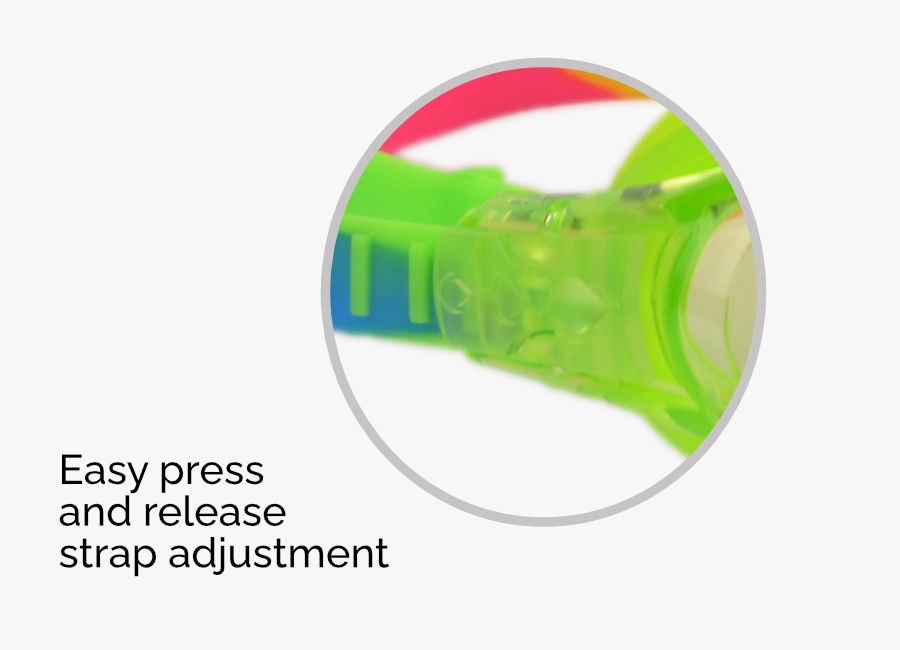 Splasher Kids Goggle Neon Green