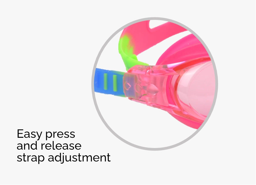 Splasher Kids Goggle Bright Pink