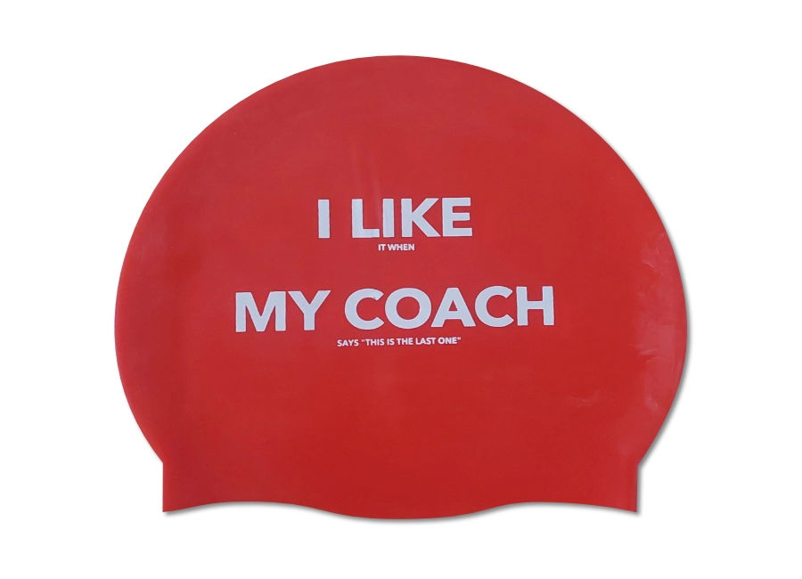 'This Is the Last One' Silicone Swim Cap