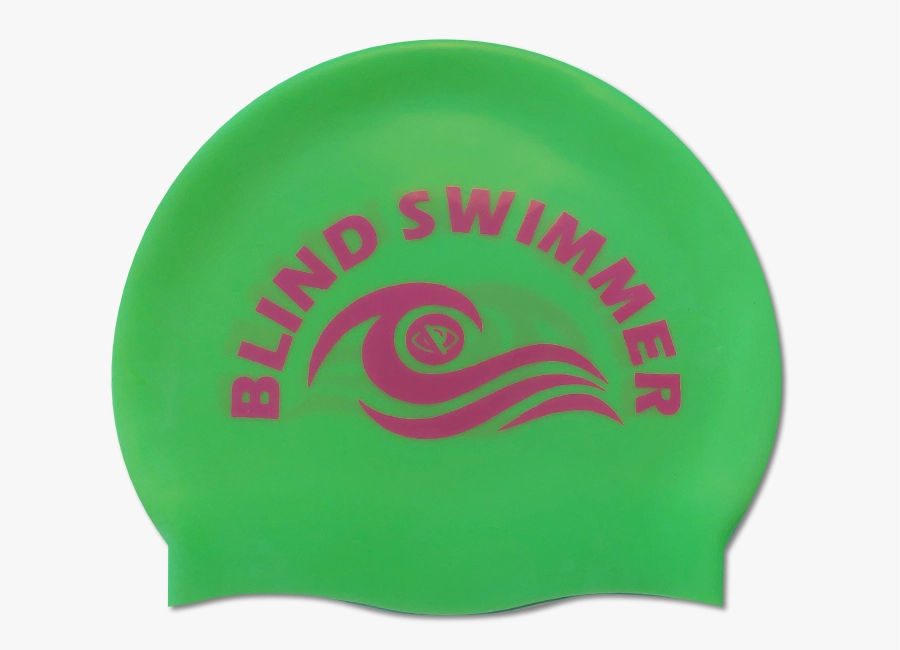 Blind Swimmer Bright Green Cap