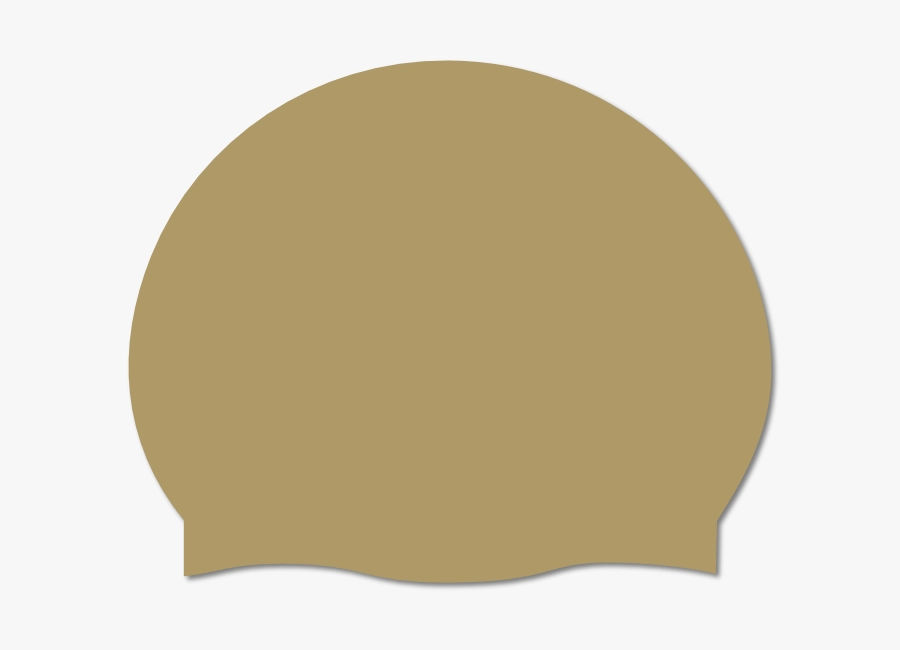 Unbranded Silicone Swim Cap Collection - Gold -  - 