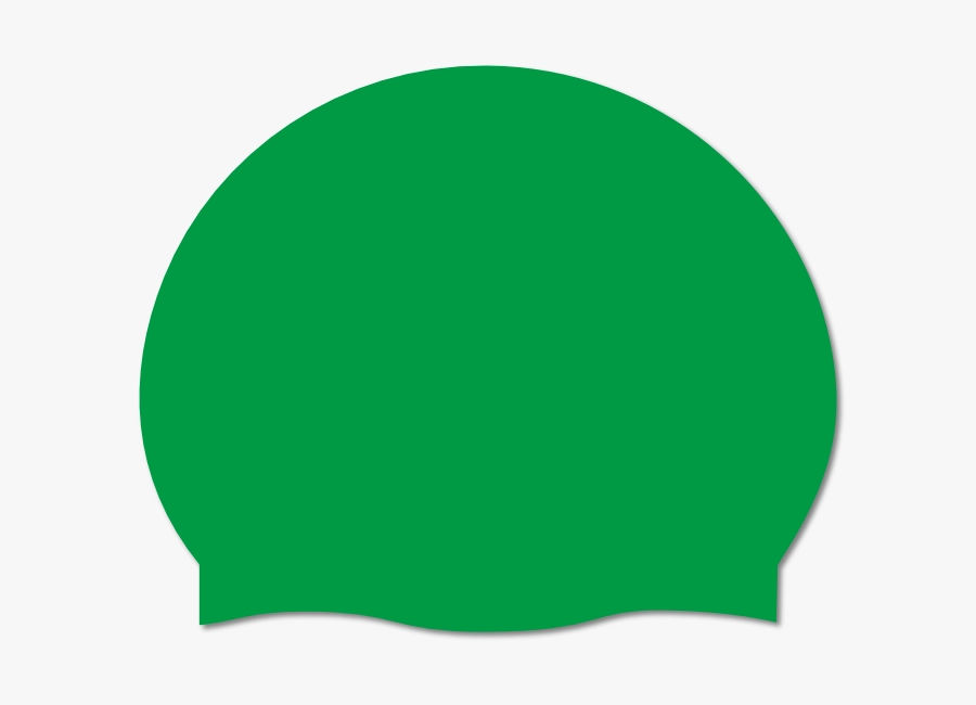 Unbranded Silicone Swim Cap Collection - Green Metallic -  - 